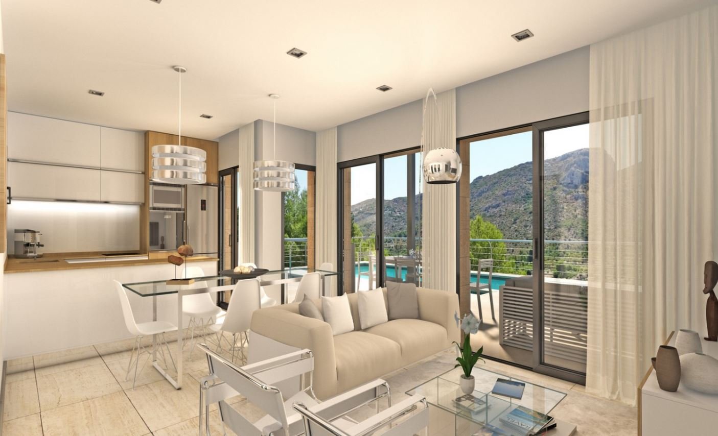 VILLA IM MODERNEN STIL 10 KM VON DENIA ENTFERNT