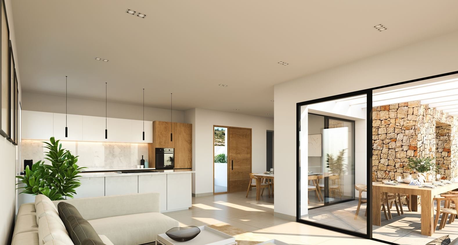 Design-Villenprojekt in der Urbanisation Solana II, nur 10 km von Denia entfernt