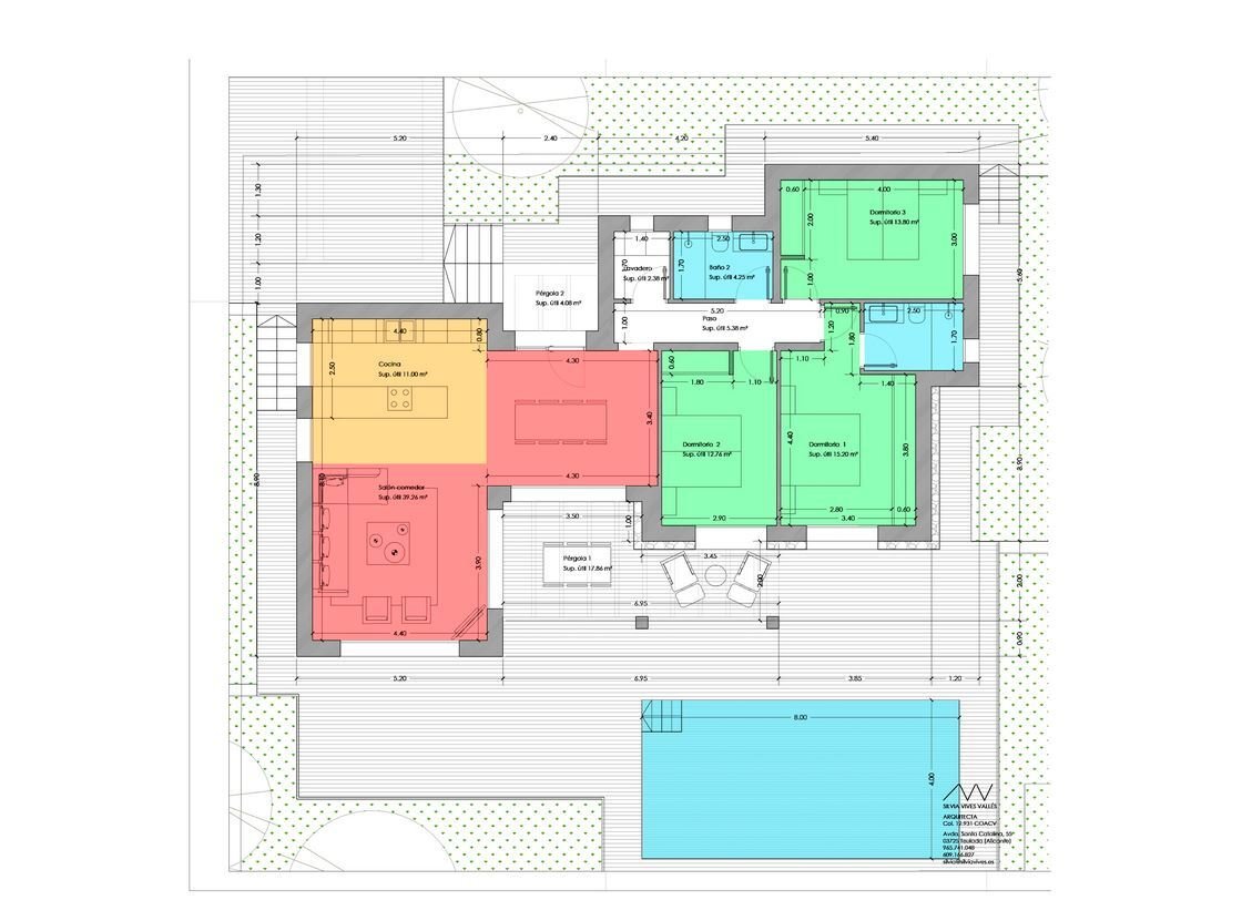 Design-Villenprojekt in der Urbanisation Solana II, nur 10 km von Denia entfernt