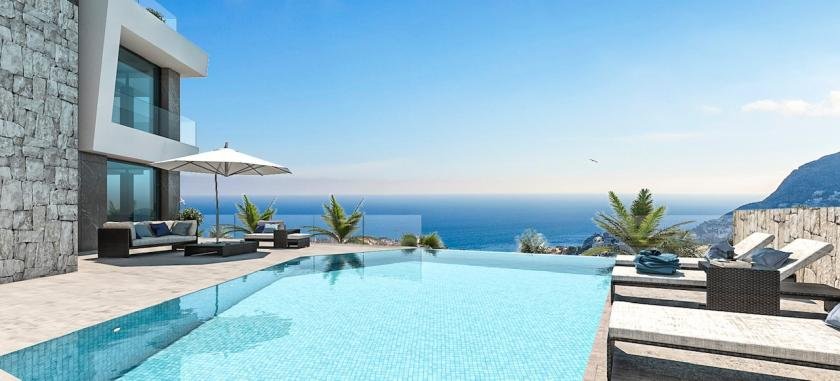3061CAL Villa mit Meerblick zu verkaufen in Calpe