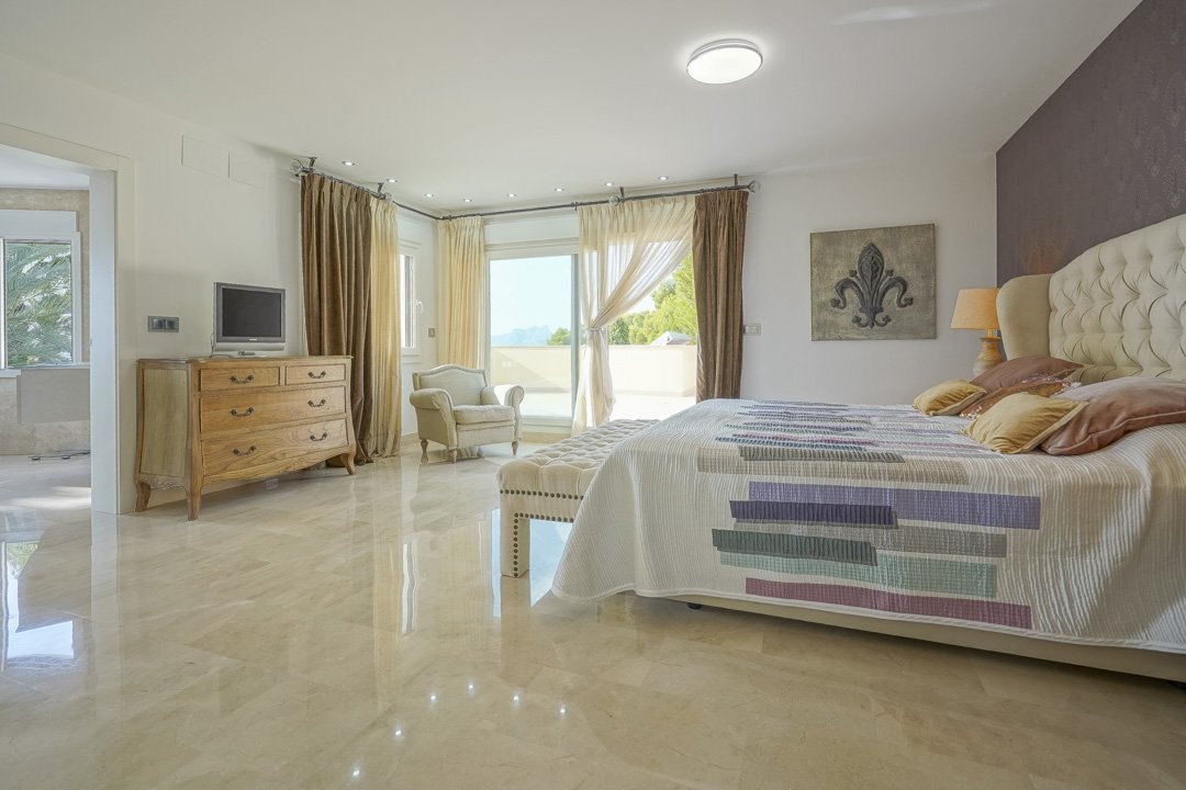 6054BEN Traditionelle spanische Villa zum Verkauf in Benissa