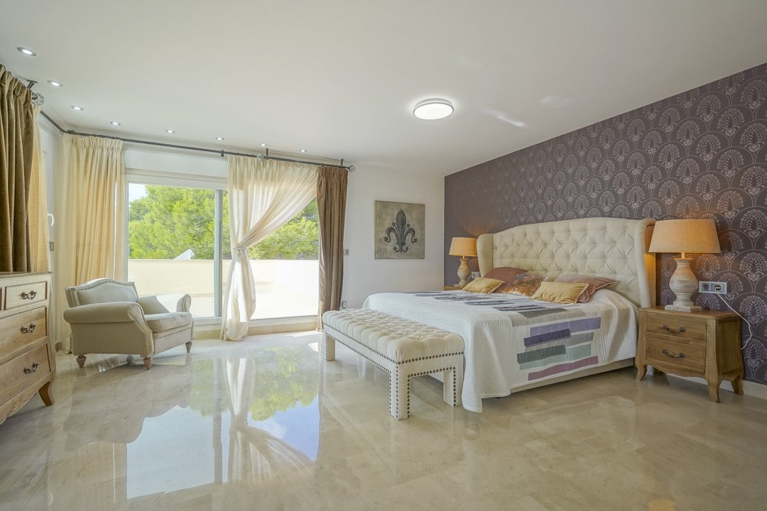 6054BEN Traditionelle spanische Villa zum Verkauf in Benissa