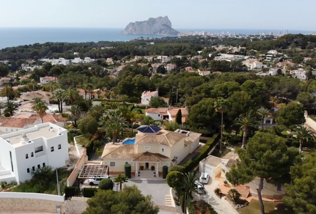 6054BEN Traditionelle spanische Villa zum Verkauf in Benissa