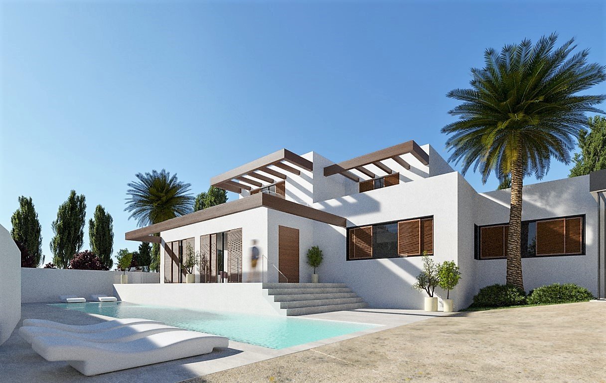 6155MOR Modernes Neubauprojekt zum Verkauf in fußläufiger Entfernung zum Zentrum und zum Strand von Moraira