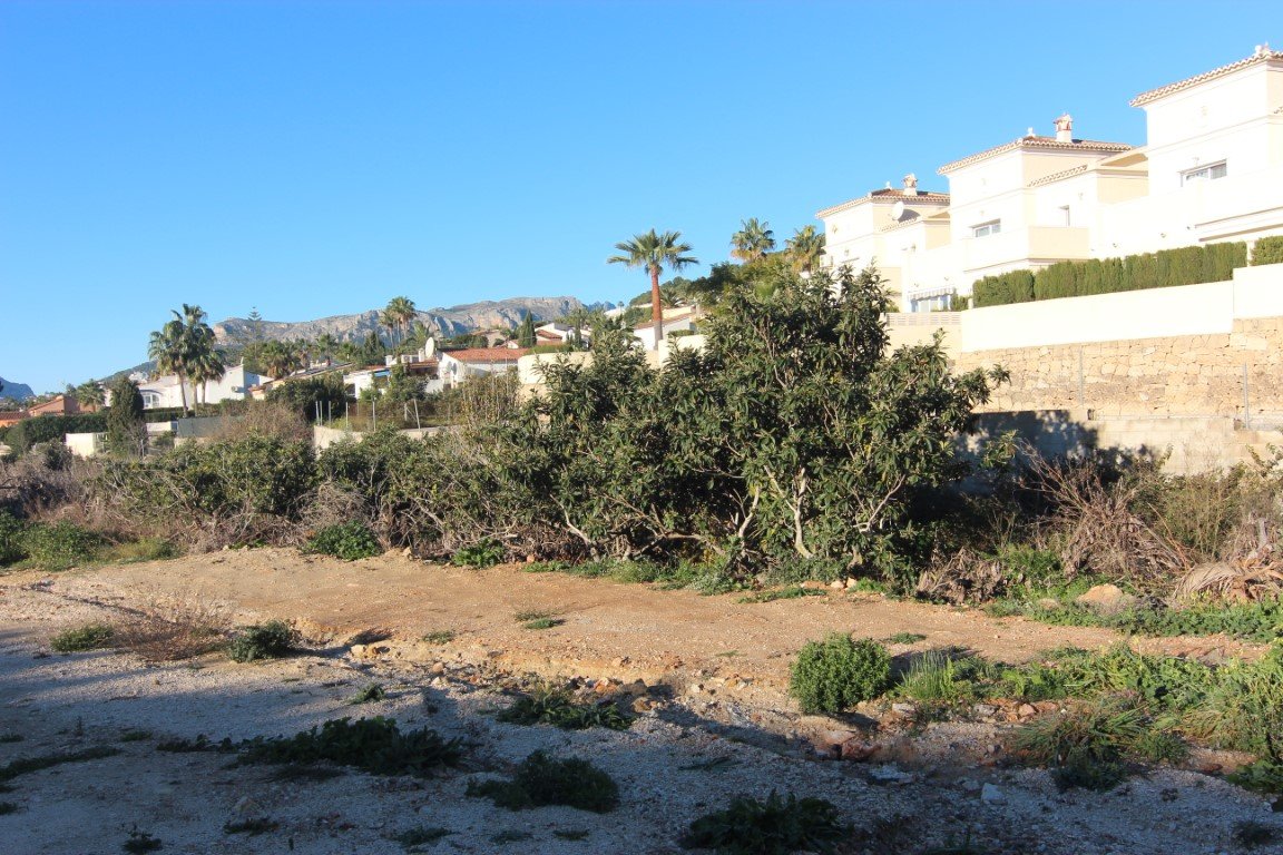 6417CAL 5 schöne Baugrundstücke zum Verkauf 1500 Meter vom Strand La Fustera in Benissa