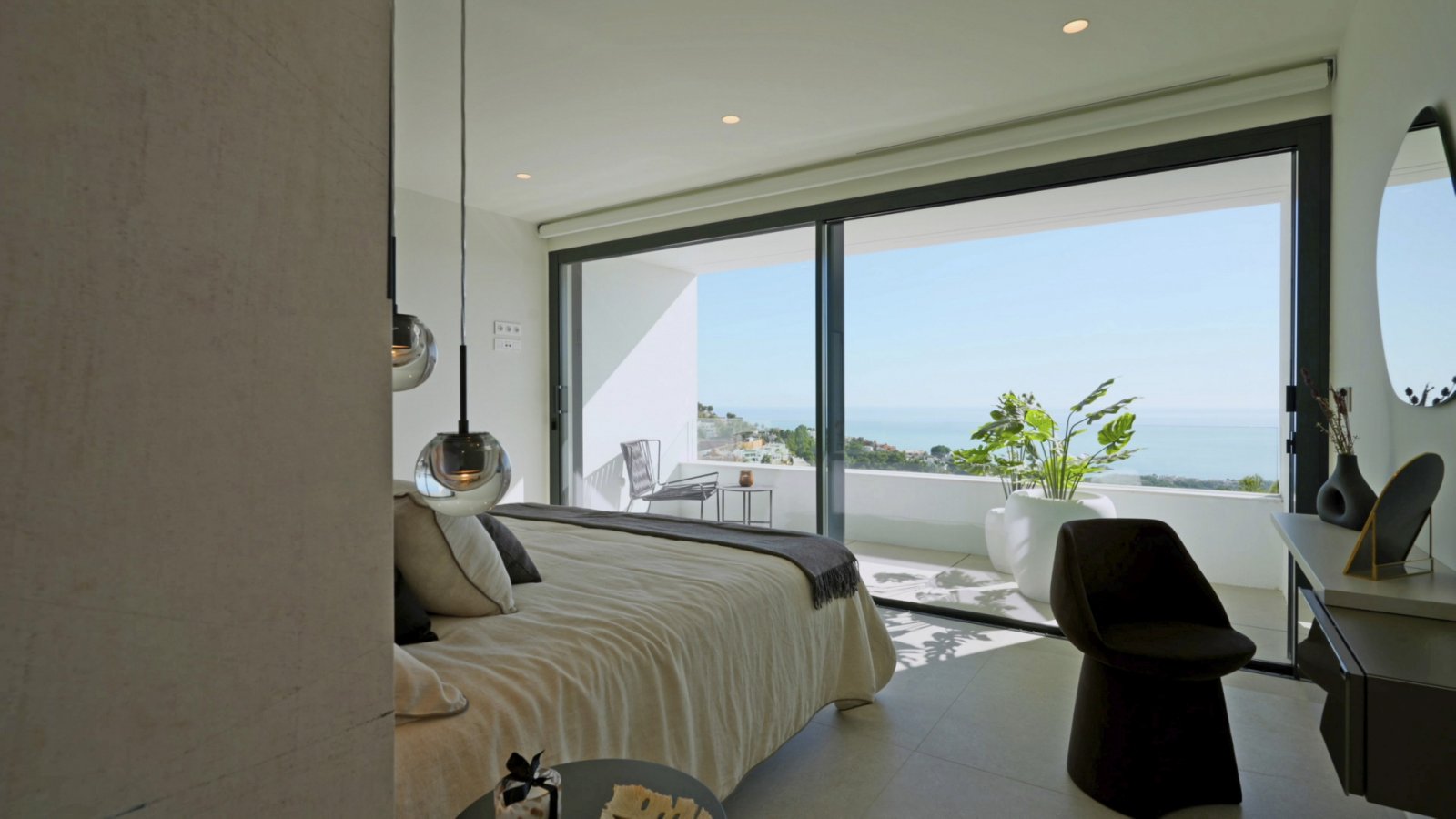 4380ALT Moderne Neubauvilla mit herrlichem Meerblick zum Verkauf in Altea