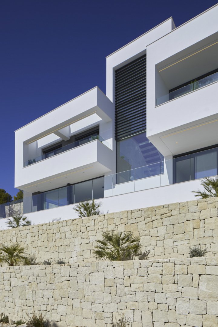 4380ALT Moderne Neubauvilla mit herrlichem Meerblick zum Verkauf in Altea