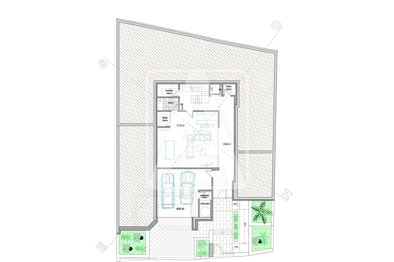 3230CAL Neu gebaute Villa zum Verkauf mit Meerblick in Calpe