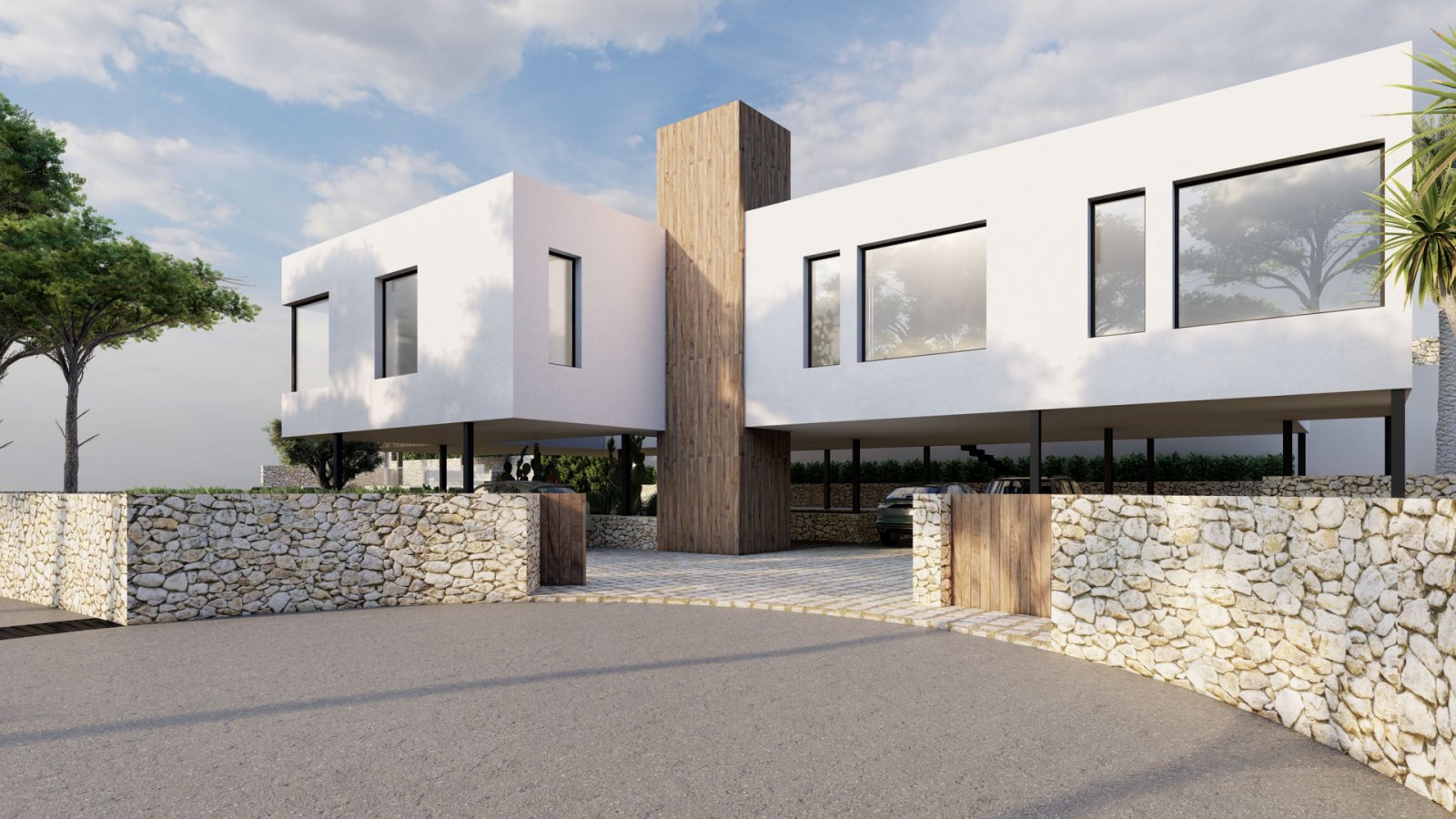 C3XY4492JAV Beeindruckendes Neubauprojekt zum Verkauf in La Corona, Jávea