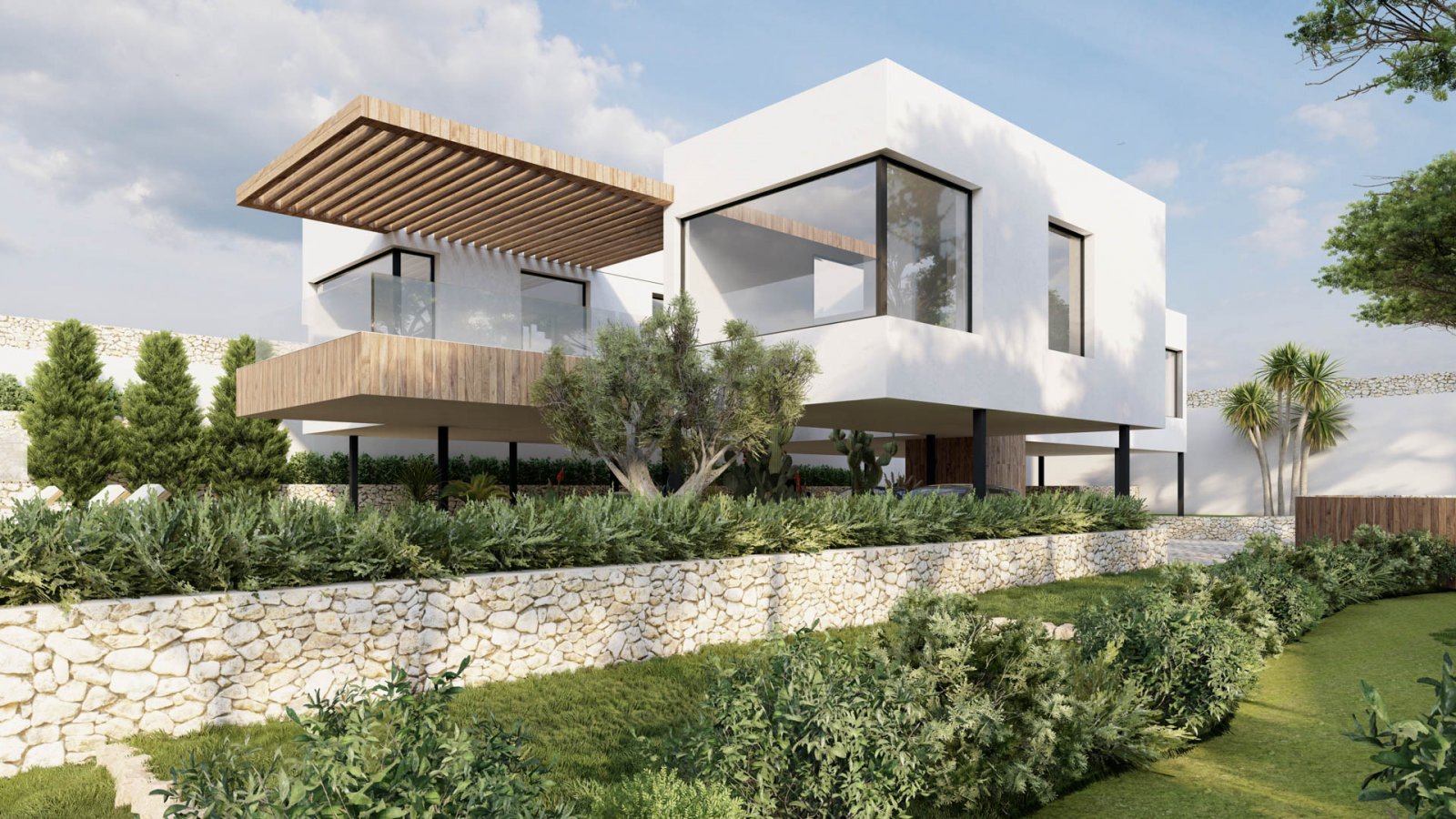 C3XY4492JAV Beeindruckendes Neubauprojekt zum Verkauf in La Corona, Jávea