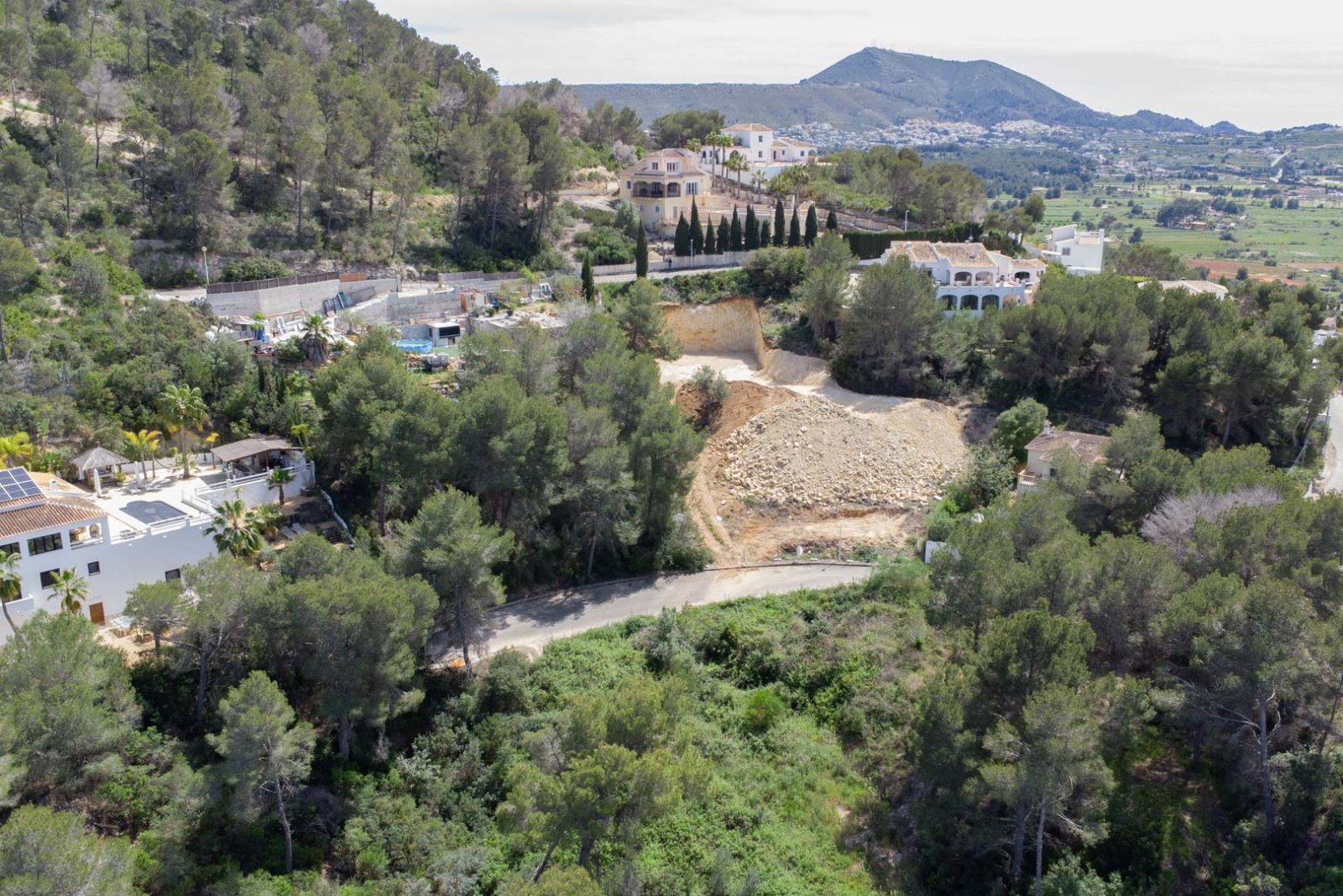 C4XY4519JAV Neubauvilla mit Blick auf den Montgó zu verkaufen in Rafalet, Jávea
