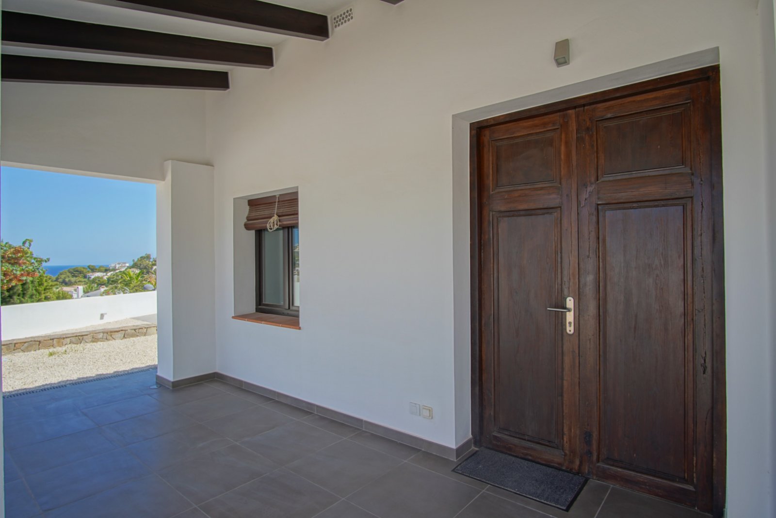 8279MOR Traditionelle mediterrane Villa mit Panoramablick auf das Meer in Moraira zu verkaufen.
