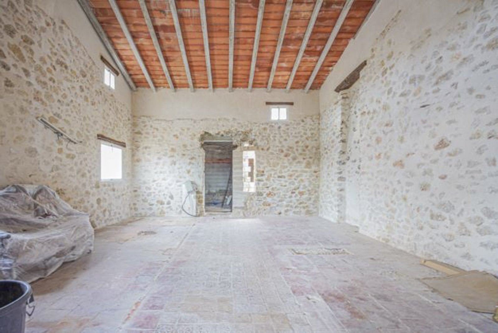 4154GAT Großes Grundstück mit halbfertiger Finca in Gata de Gorgos zu verkaufen