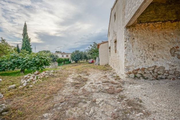 4154GAT Großes Grundstück mit halbfertiger Finca in Gata de Gorgos zu verkaufen