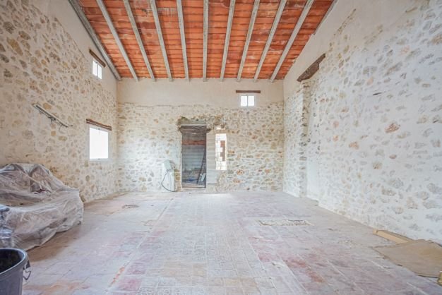 4154GAT Großes Grundstück mit halbfertiger Finca in Gata de Gorgos zu verkaufen
