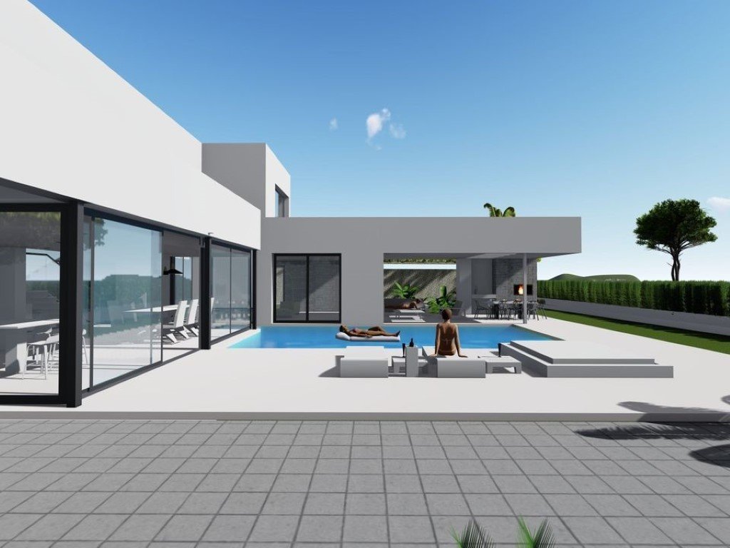 OFF6029CAL Moderne Neubauvilla mit Meerblick in Calpe zu verkaufen