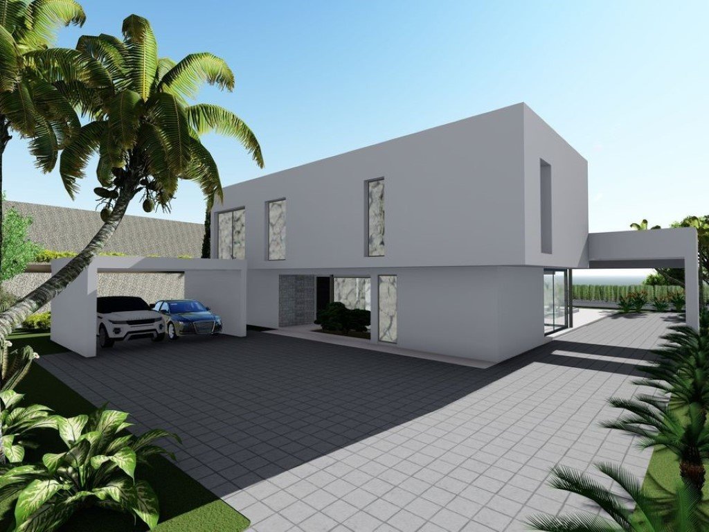 OFF6029CAL Moderne Neubauvilla mit Meerblick in Calpe zu verkaufen