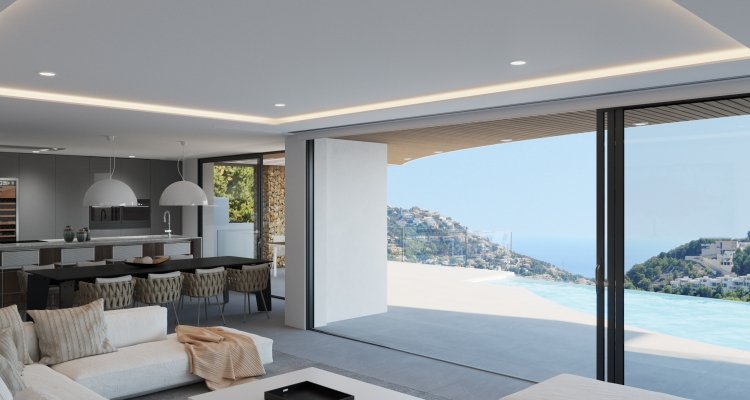 2032JAV Lizensiertes Baugrundstück mit atemberaubendem Meerblick in Javea zu verkaufen