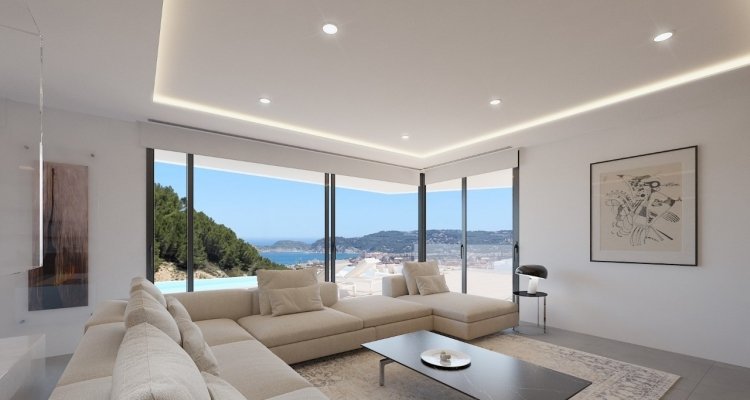 2032JAV Lizensiertes Baugrundstück mit atemberaubendem Meerblick in Javea zu verkaufen