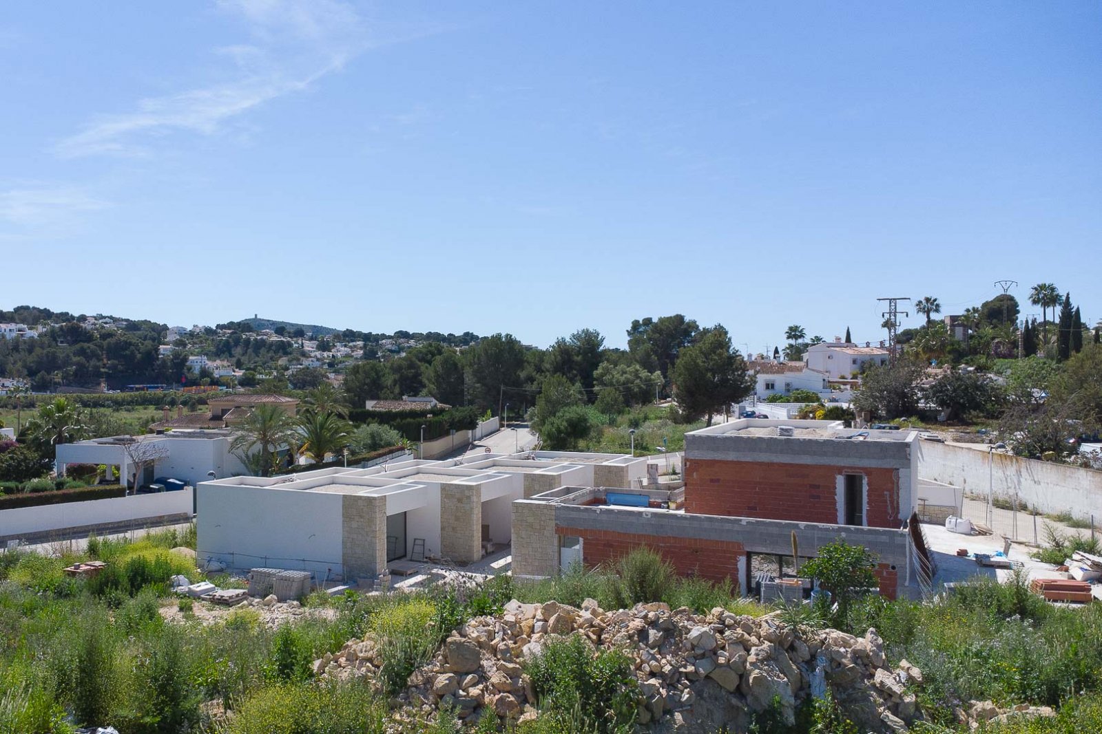 8209MOR Modernes Villenprojekt mit garantierter Lizenz zum Verkauf in Moraira.