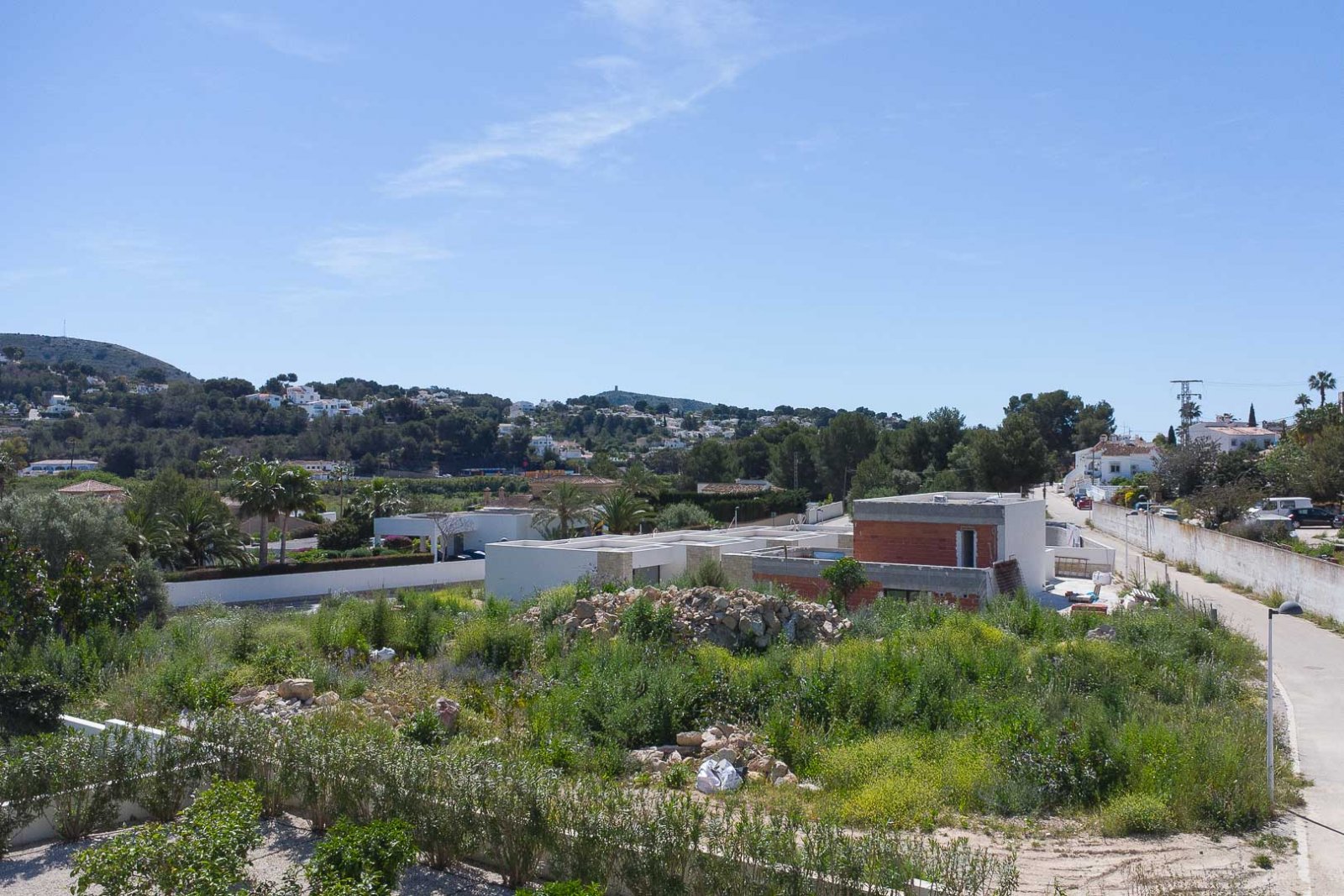 8209MOR Modernes Villenprojekt mit garantierter Lizenz zum Verkauf in Moraira.