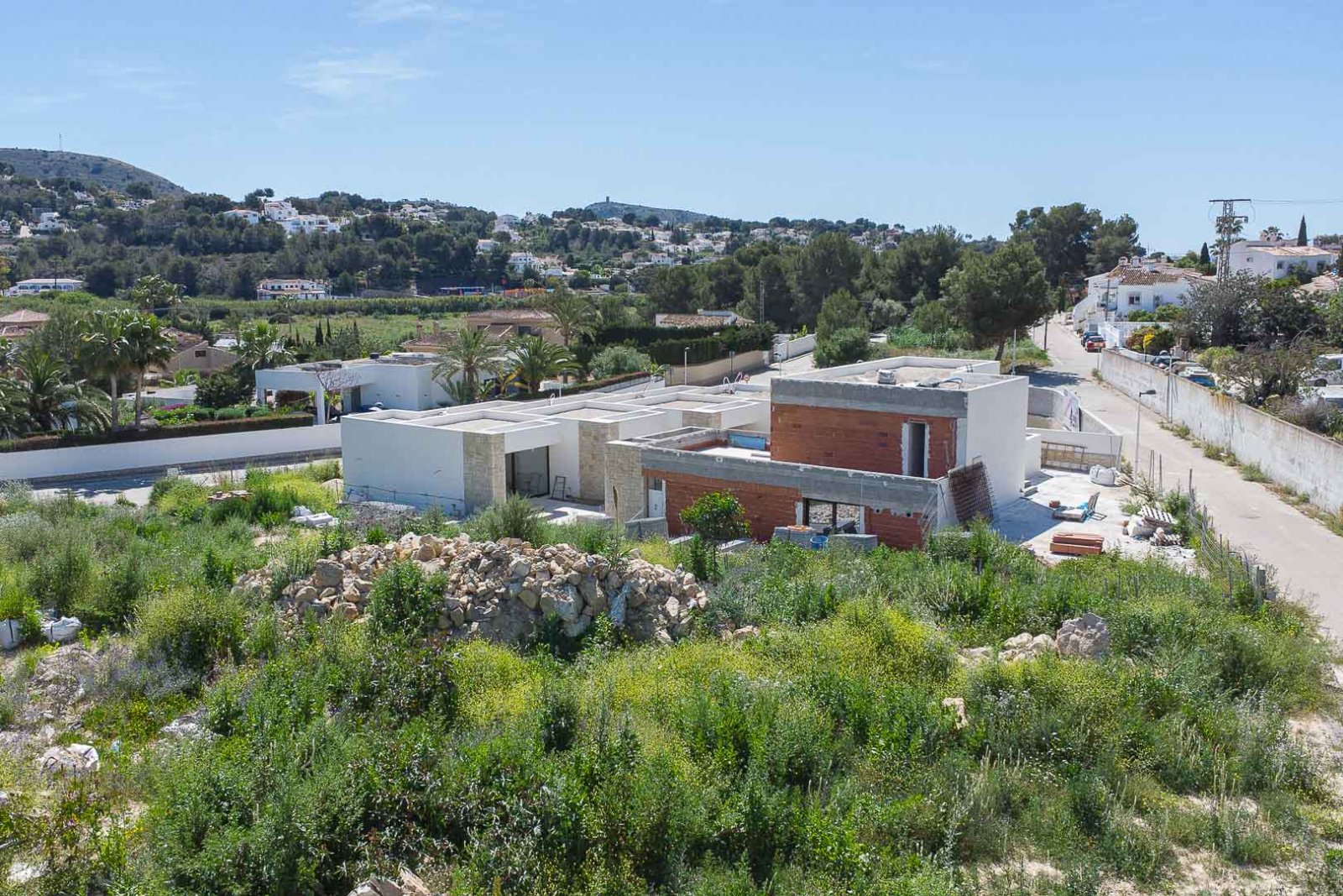 8209MOR Modernes Villenprojekt mit garantierter Lizenz zum Verkauf in Moraira.