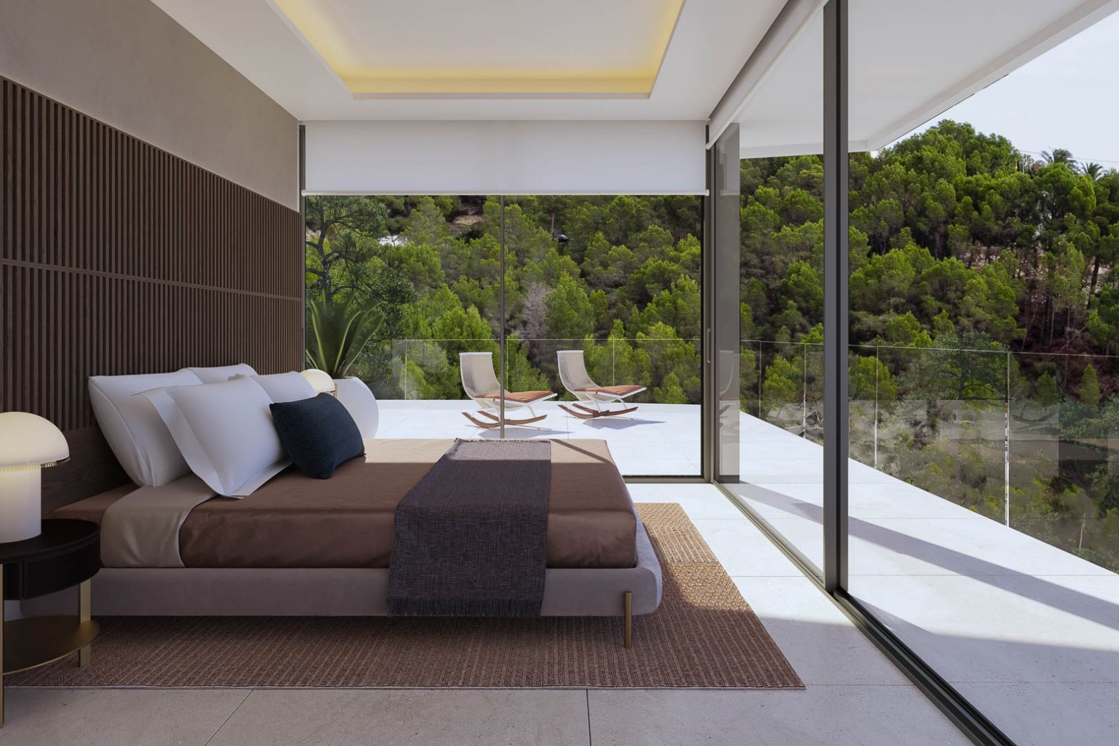 8263ALT Moderne Villa mit Meerblick im Bau zum Verkauf in Altea.