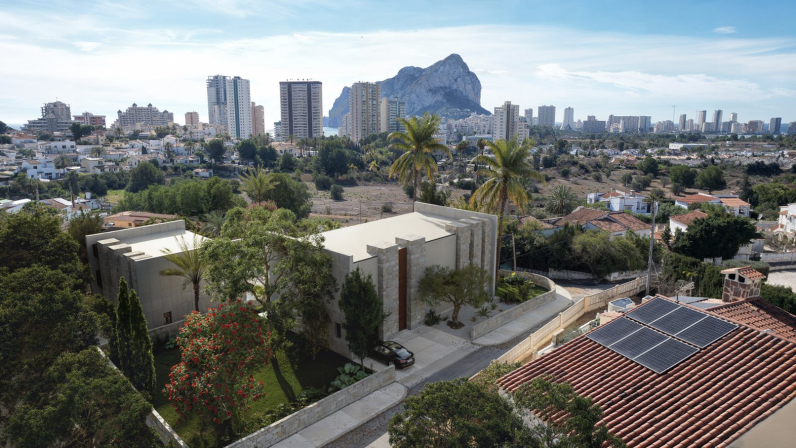 4570CAL Moderne Neubauvilla 500 m vom Strand entfernt, zu verkaufen in Calpe