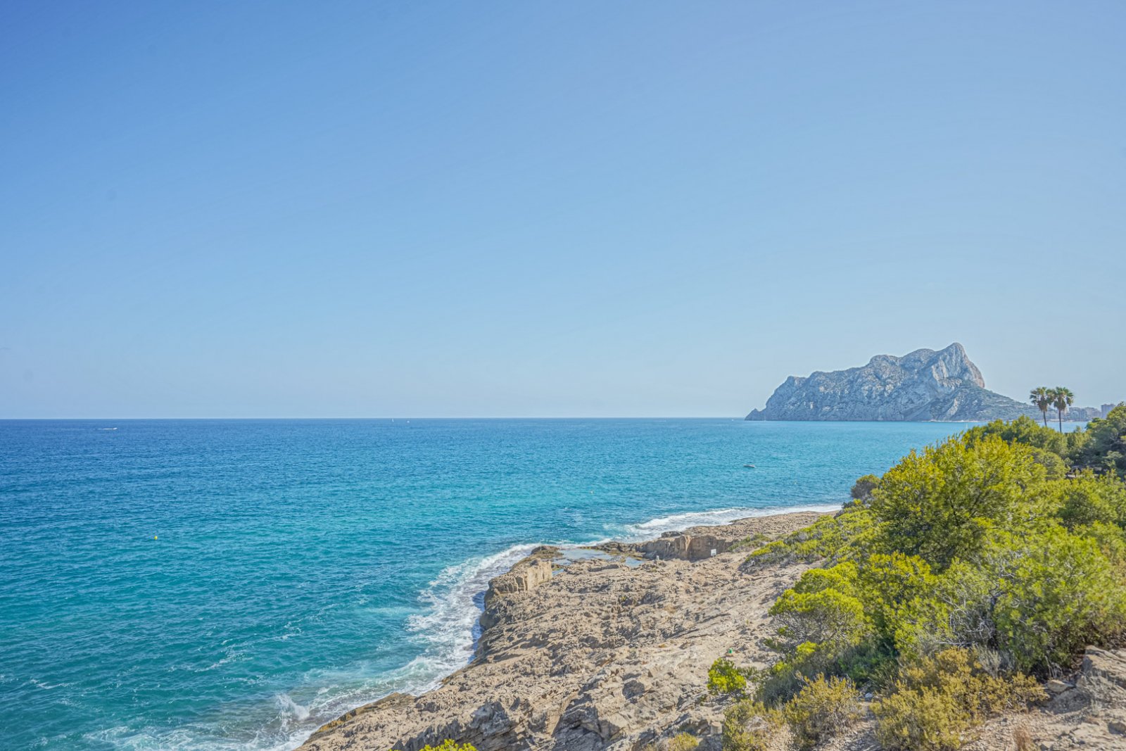 4324BEN Baugrundstück mit Panoramablick auf das Meer in Benissa zu verkaufen