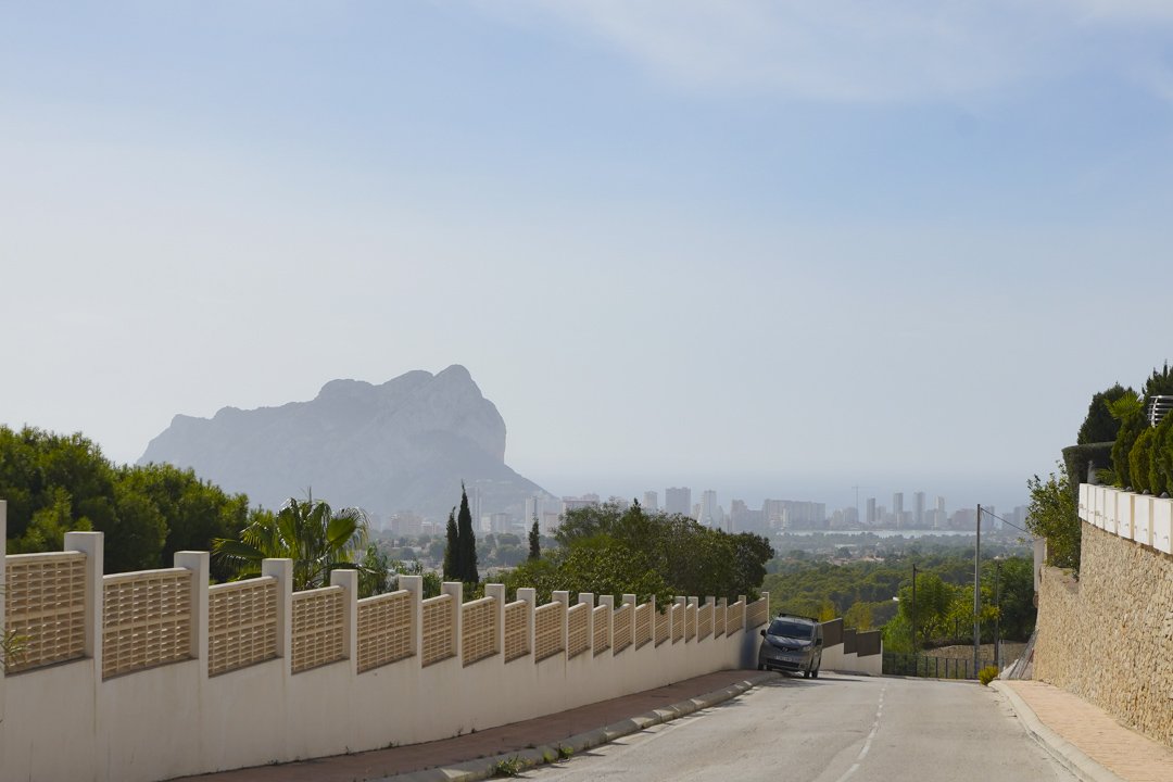 4324BEN Baugrundstück mit Panoramablick auf das Meer in Benissa zu verkaufen