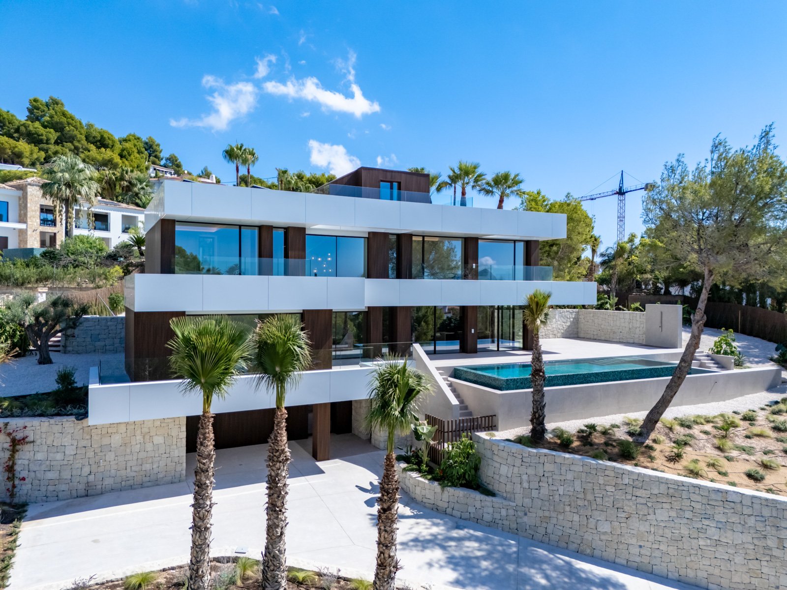 4405ALT Fantastische Neubauvilla mit Meerblick zum Verkauf in Altea