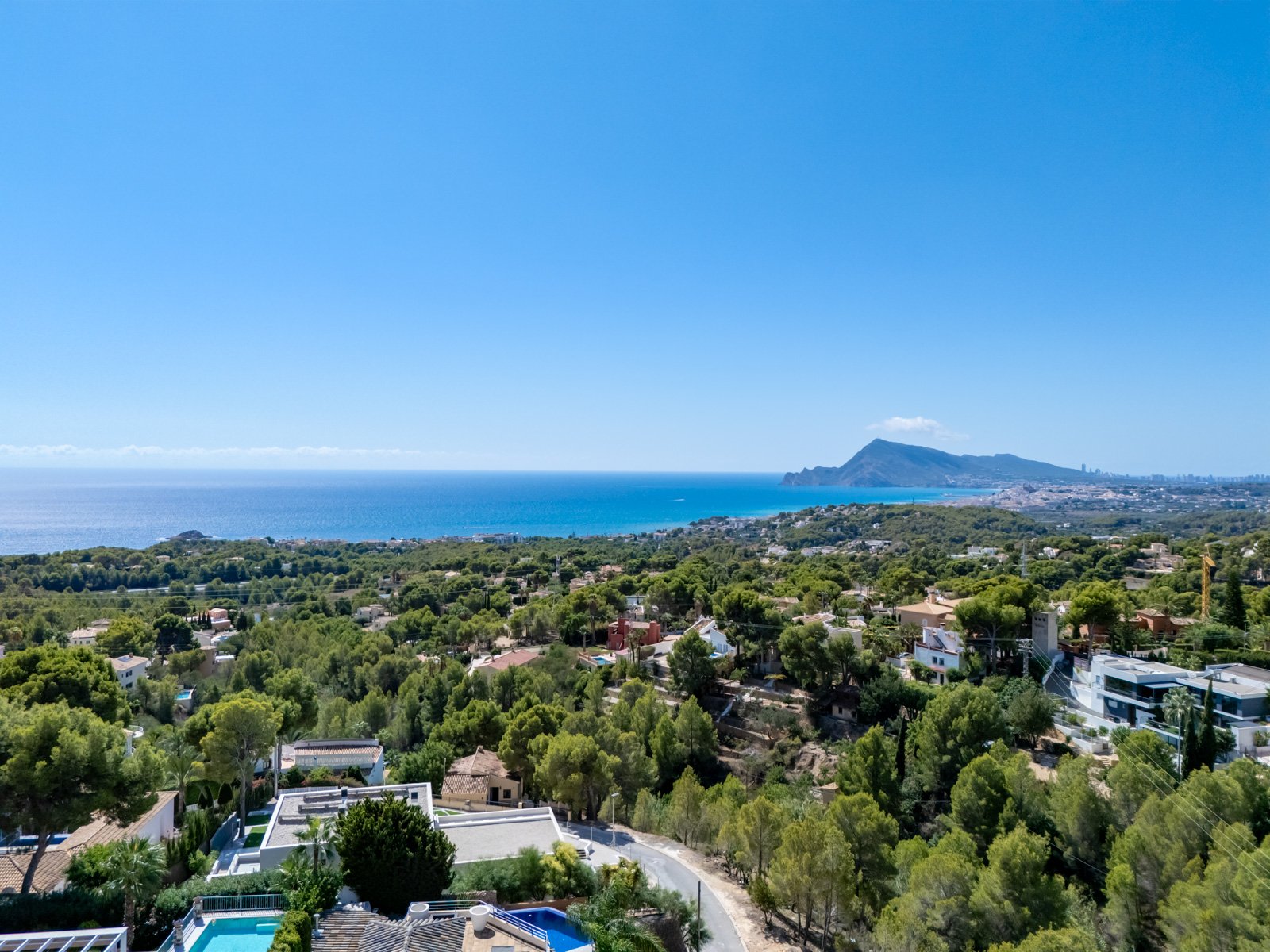 4405ALT Fantastische Neubauvilla mit Meerblick zum Verkauf in Altea