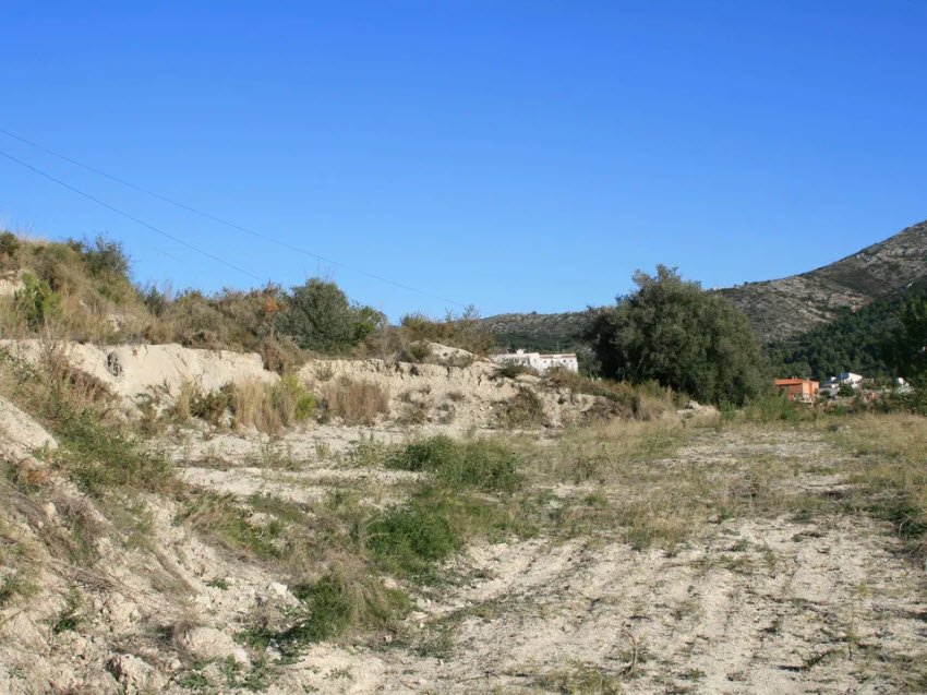 3289BELL Baugrundstück mit Meerblick in Benitachell zu verkaufen