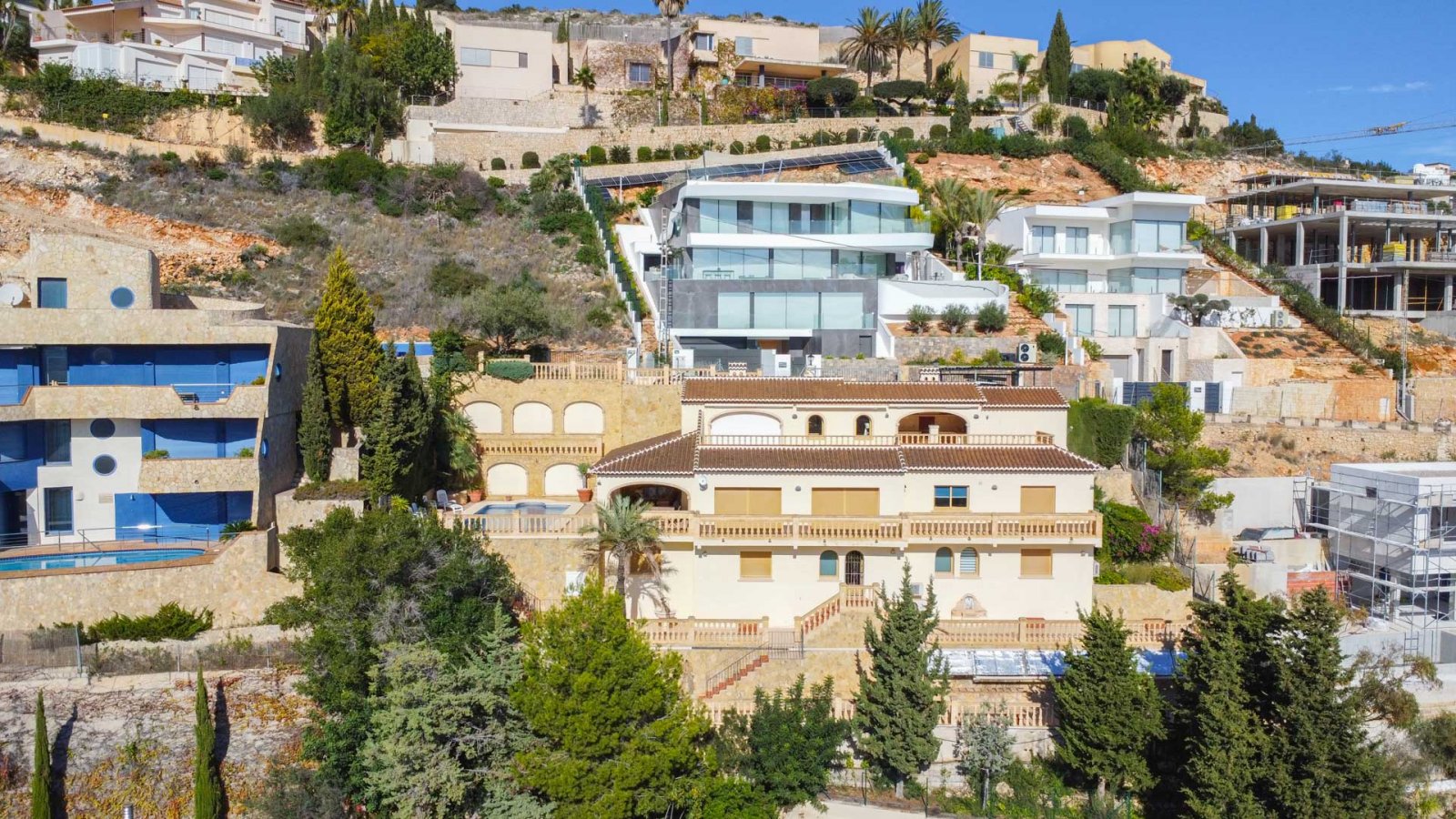 C4XY4448JAV Villa mit atemberaubendem Meerblick zu verkaufen in La Corona, Jávea