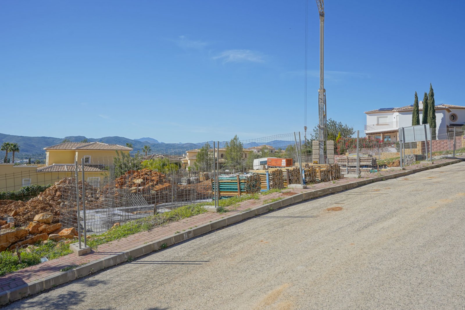 4480JAV Fantastische Neubauvilla im Bau zum Verkauf in Jávea