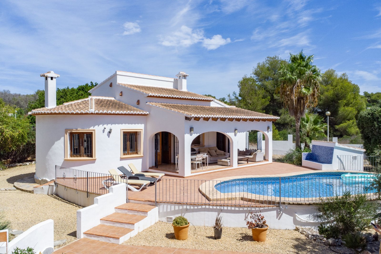 4566JAV Traditionelle, einstöckige Villa zum Verkauf in Jávea