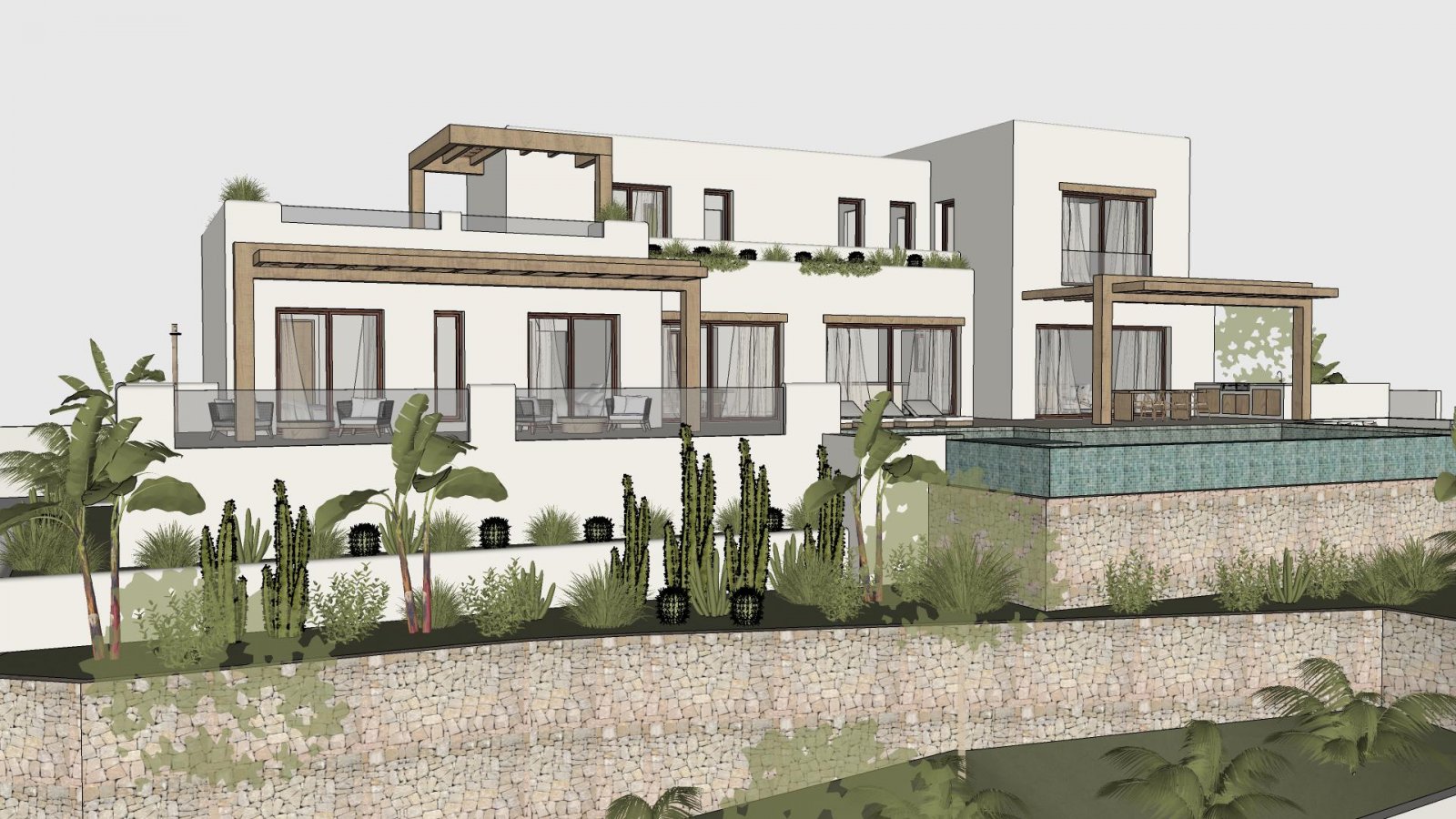 4587BEN Luxuriöse Neubauvilla mit Meerblick zum Verkauf in Benissa