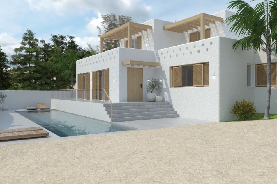 Moraira: 6155MOR Modernes Neubauprojekt zum Verkauf in fußläufiger Entfernung zum Zentrum und zum Strand von Moraira  Moraira: 6155MOR Modernes Neubauprojekt zum Verkauf in fußläufiger Entfernung zum Zentrum und zum Strand von Moraira