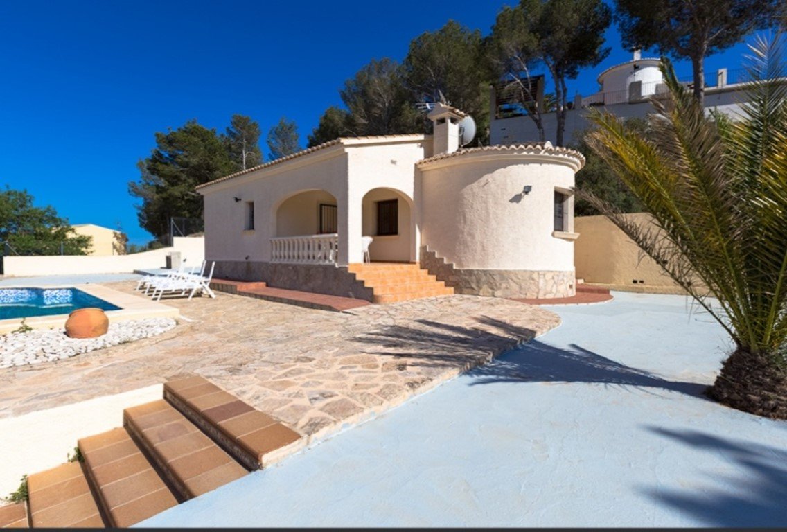 Calpe: C4XY6411CAL Charmante einstöckige spanische Villa zum Verkauf in Calpe  Calpe: C4XY6411CAL Charmante einstöckige spanische Villa zum Verkauf in Calpe