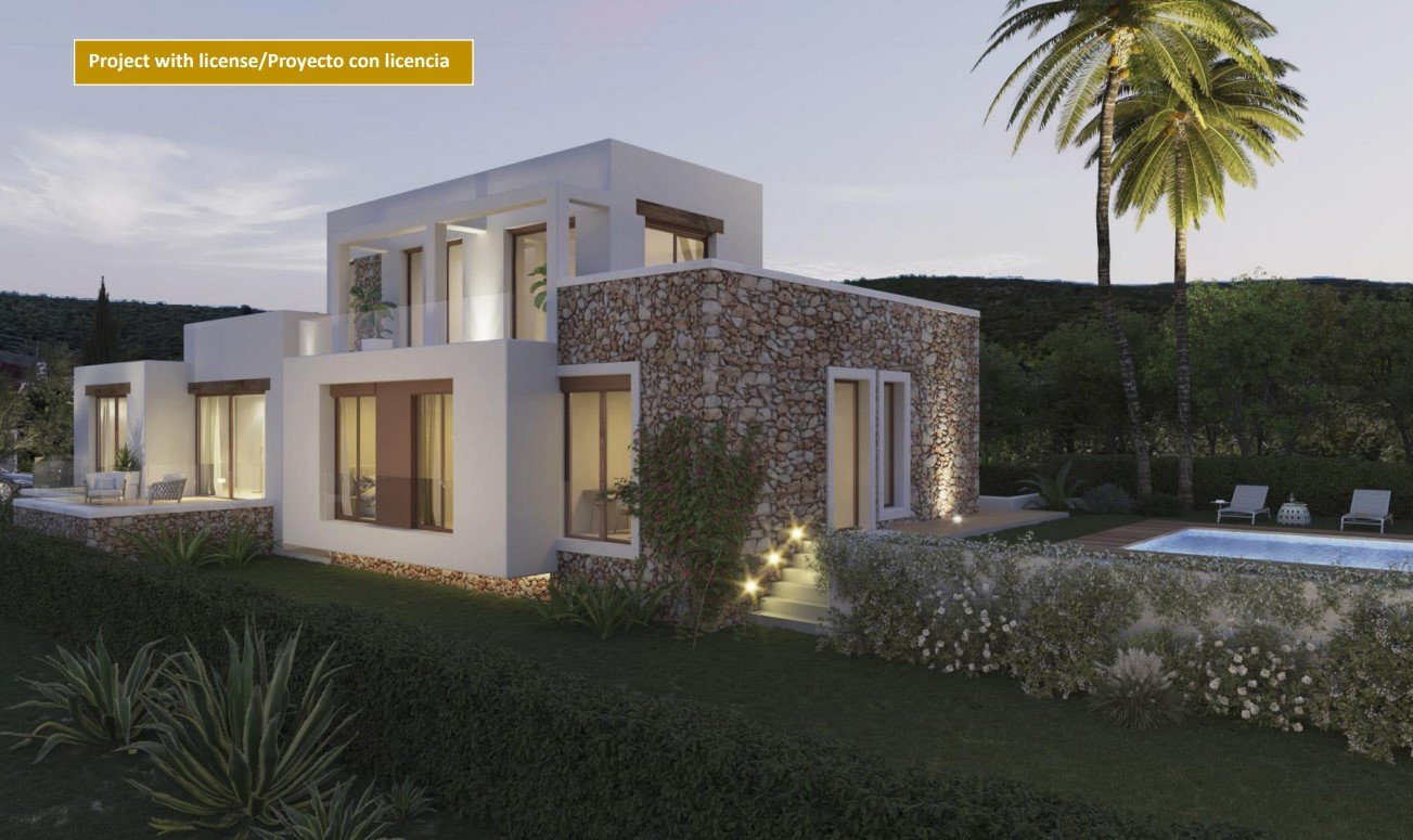 Javea: C4XY4383JAV Neubauvilla mit Lizenz auf großem Grundstück zum Verkauf in Lomas del Rey, Jávea  Javea: C4XY4383JAV Neubauvilla mit Lizenz auf großem Grundstück zum Verkauf in Lomas del Rey, Jávea