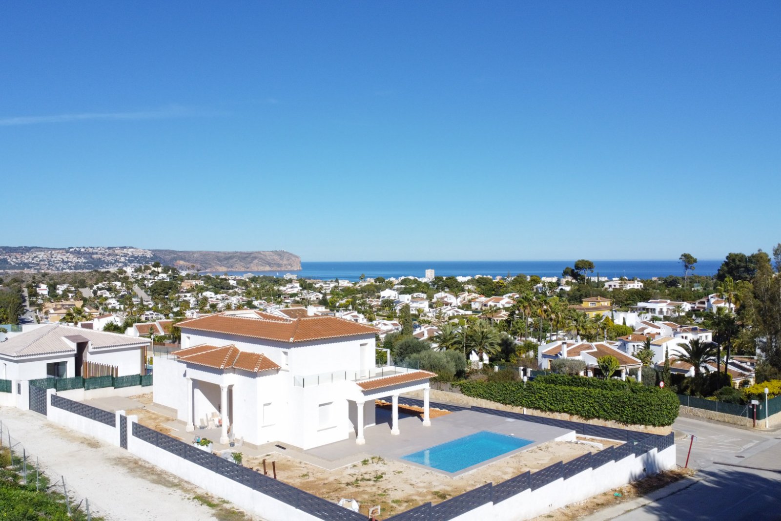 Javea: 4387JAV Neugebaute Villa mit Meerblick in Jávea zu verkaufen  Javea: 4387JAV Neugebaute Villa mit Meerblick in Jávea zu verkaufen