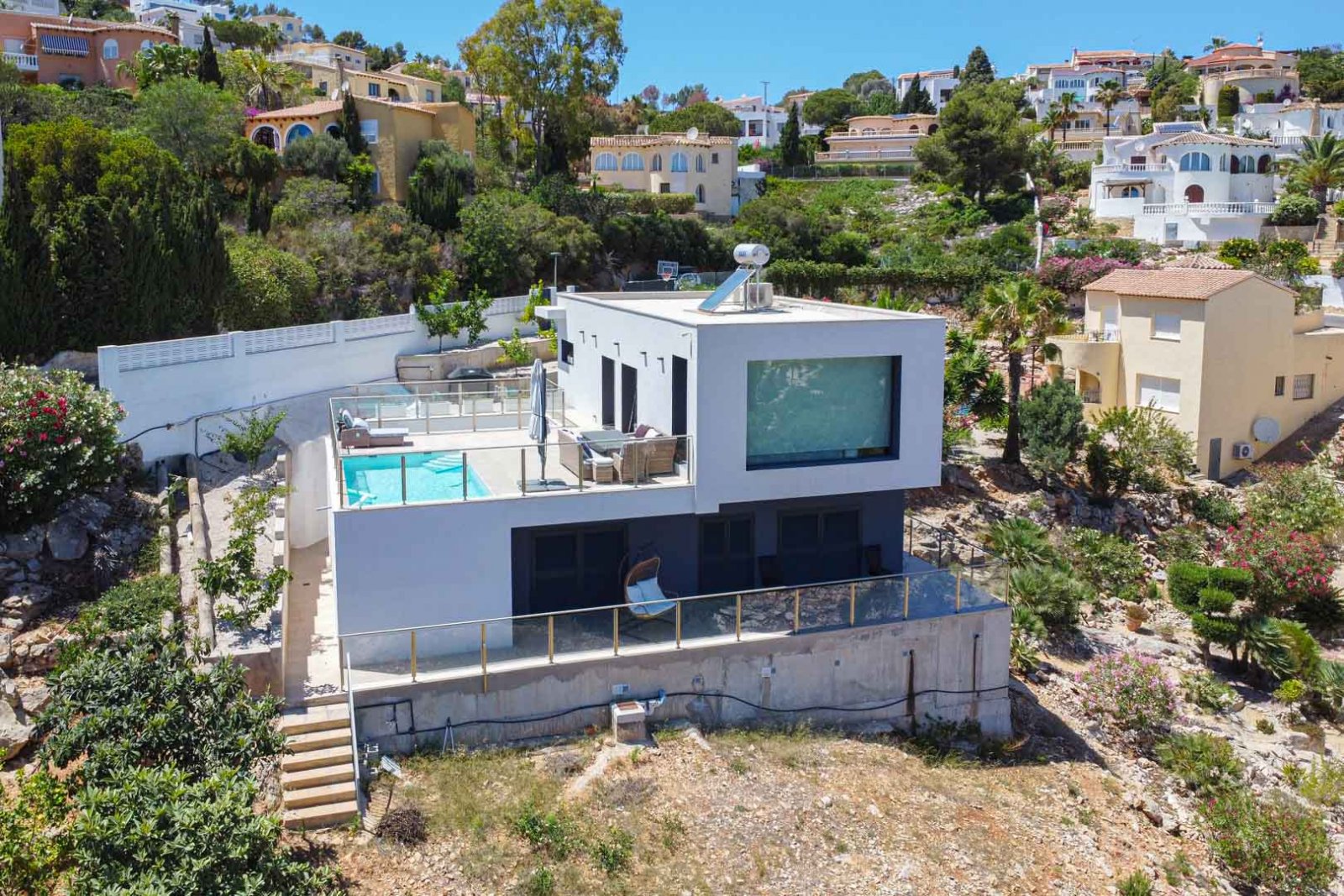 4411BELL Moderne Villa mit Meerblick zum Verkauf in Cumbre del Sol
