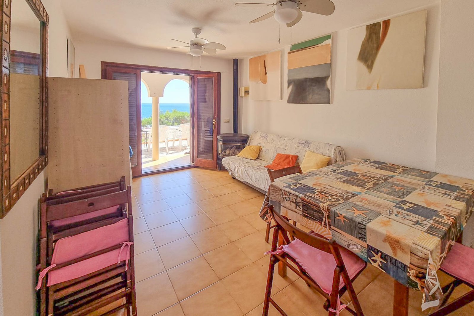 C3XY8206CAL Doppelhaushälfte mit direktem Meerblick zum Verkauf in Calpe.