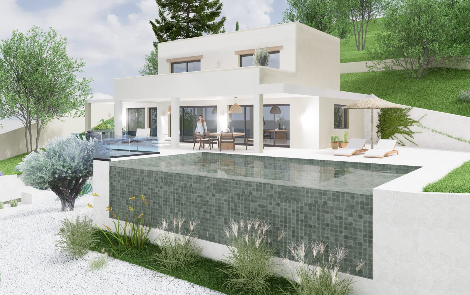 C4XY4518JAV Neubauvilla zum Verkauf in Rafalet, Jávea