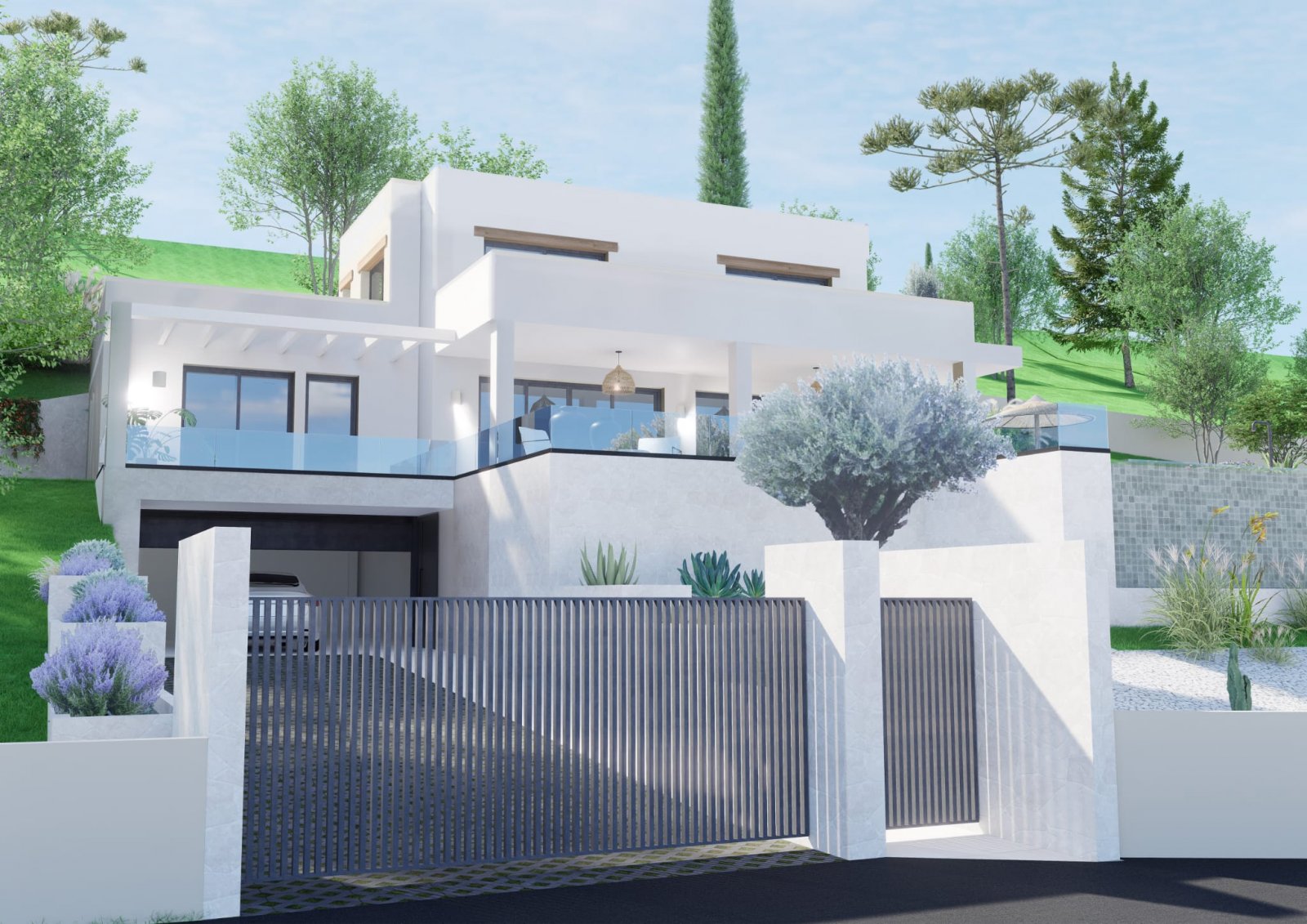 C4XY4518JAV Neubauvilla zum Verkauf in Rafalet, Jávea