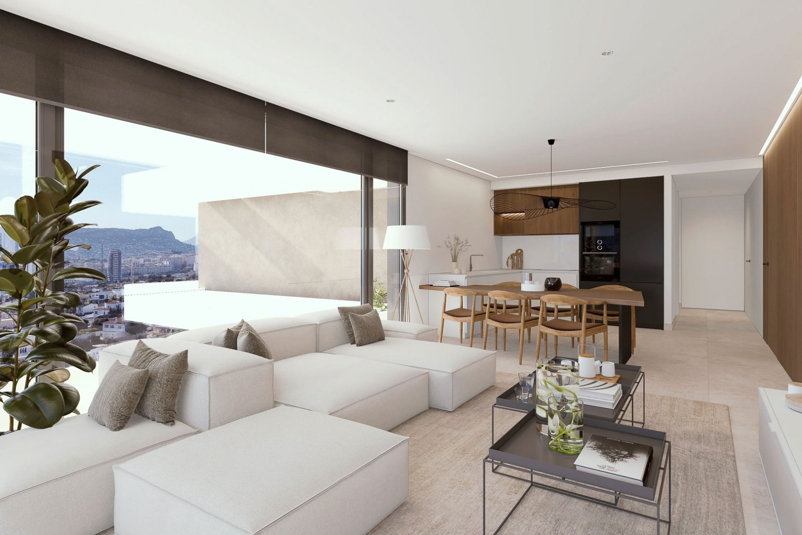 8265CAL Im Bau befindliche Luxusapartments mit Meerblick zum Verkauf in Calpe.