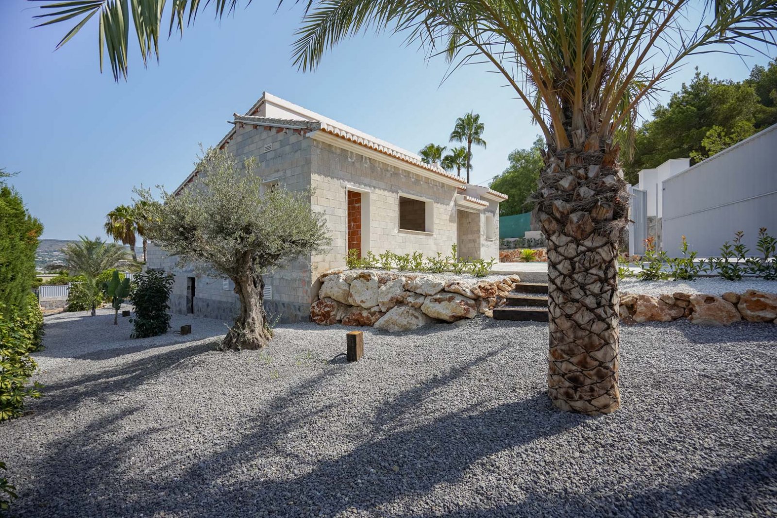 4551JAV Schöne traditionelle Neubauvilla zum Verkauf in Piver, Jávea