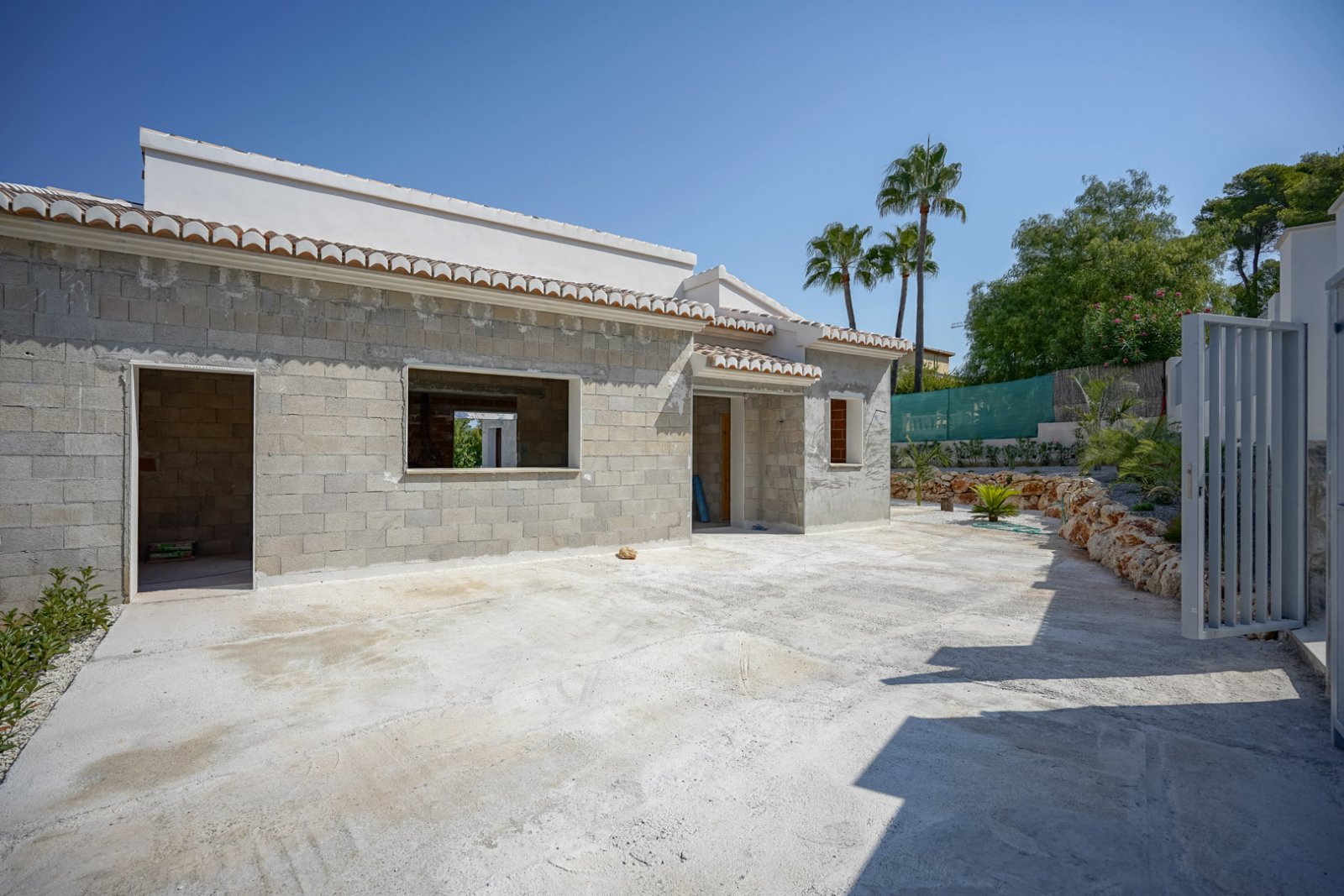 4551JAV Schöne traditionelle Neubauvilla zum Verkauf in Piver, Jávea