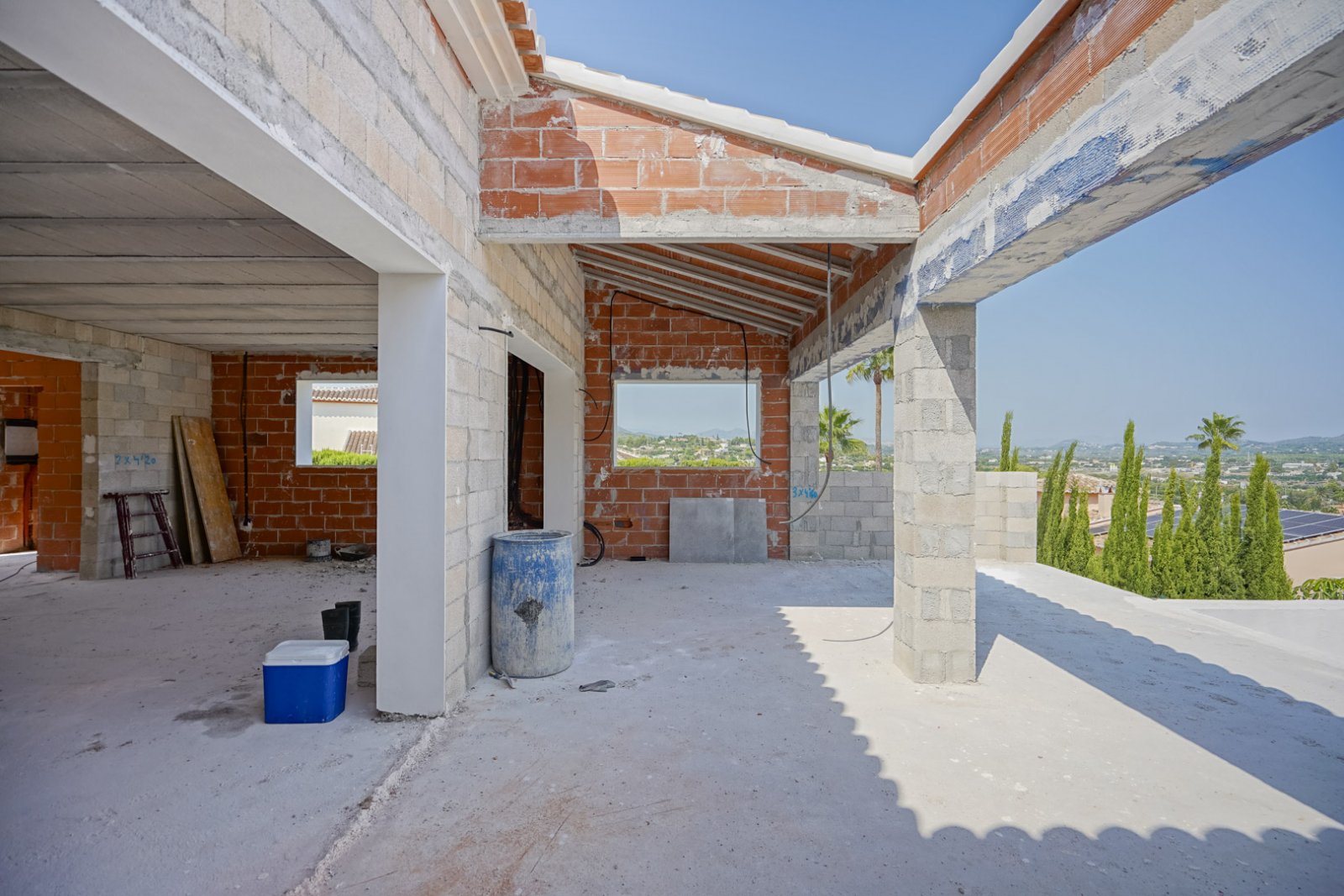 4551JAV Schöne traditionelle Neubauvilla zum Verkauf in Piver, Jávea