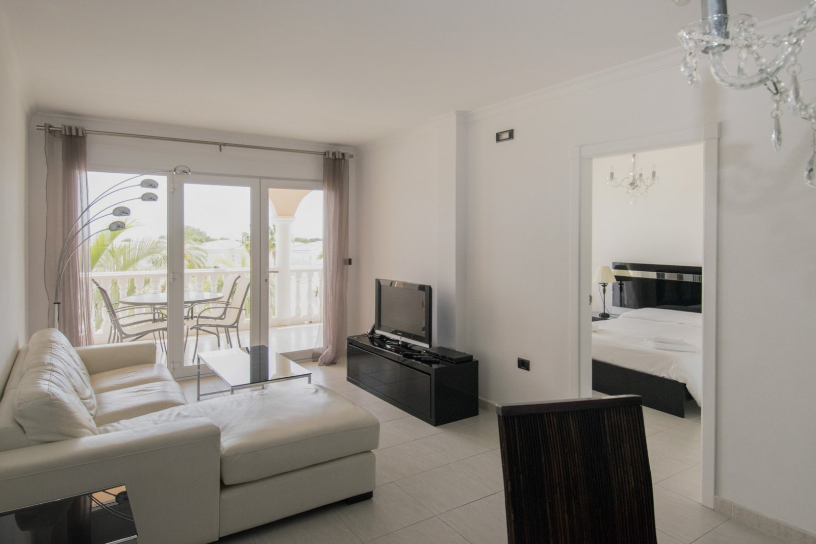 4556BEN Apartment mit Meerblick zum Verkauf in einem Luxusresort in La Fustera, Benissa
